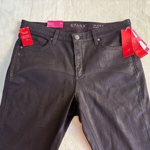 SPANX Women's The Slim-X Waxed Skinny Jeans